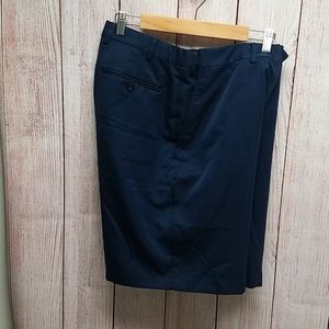 Navy  Jos A Bank Leadbetter Golf Shorts 38R